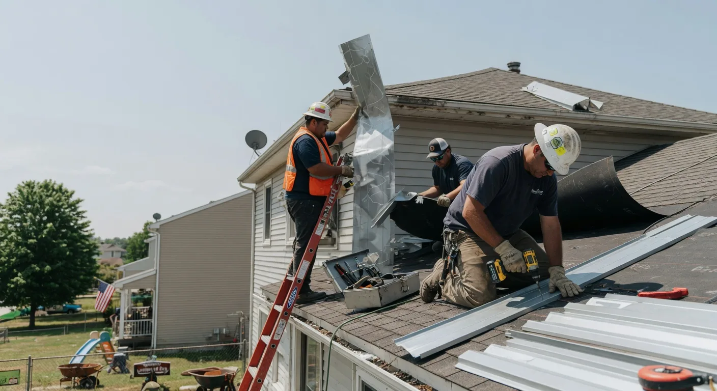 Storm Damage Metal Roof Repair in Snoqualmie Pass, WA
